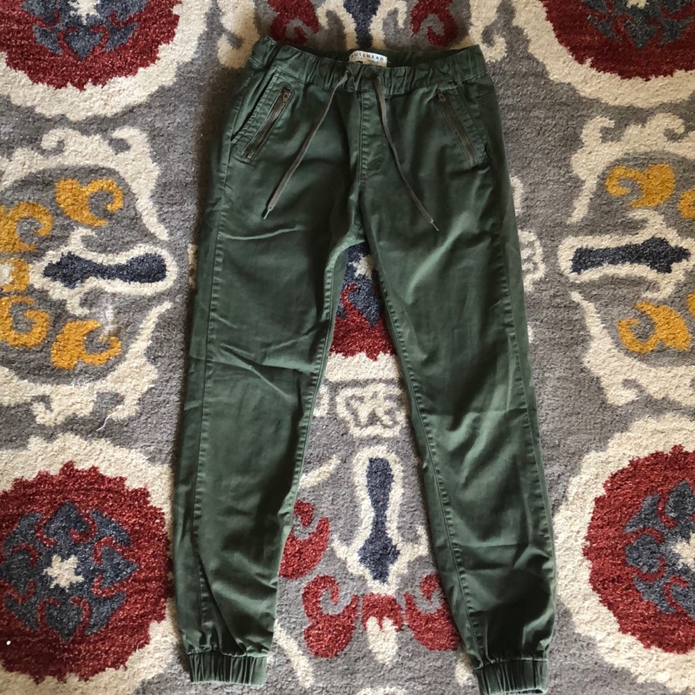 Bullhead Green Joggers